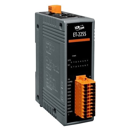 Icp Das 8 Channel Digital Input and 8 Channel Digital Output ET-2255